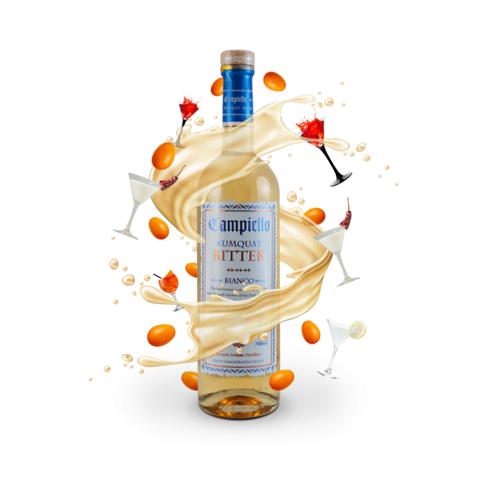 Kumquat bitter bianco Campiello 25° - Lazaris Artisan Distillery - 0.70 L