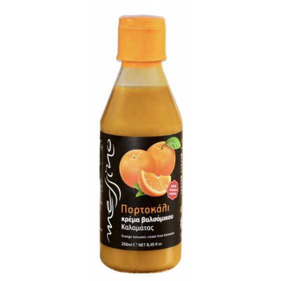 Orange balsamic vinegar cream - Messino - 250 ml
