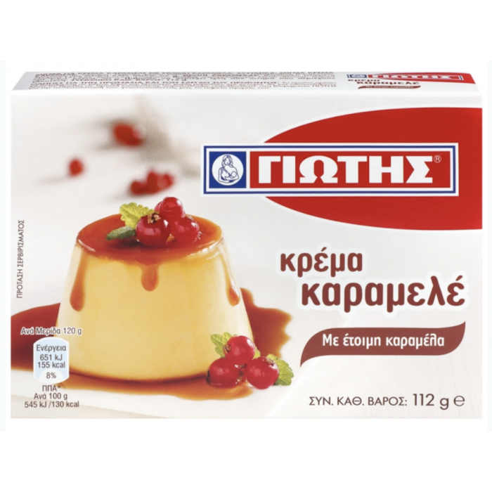 Caramel cream mix - Giotis - 112 gr