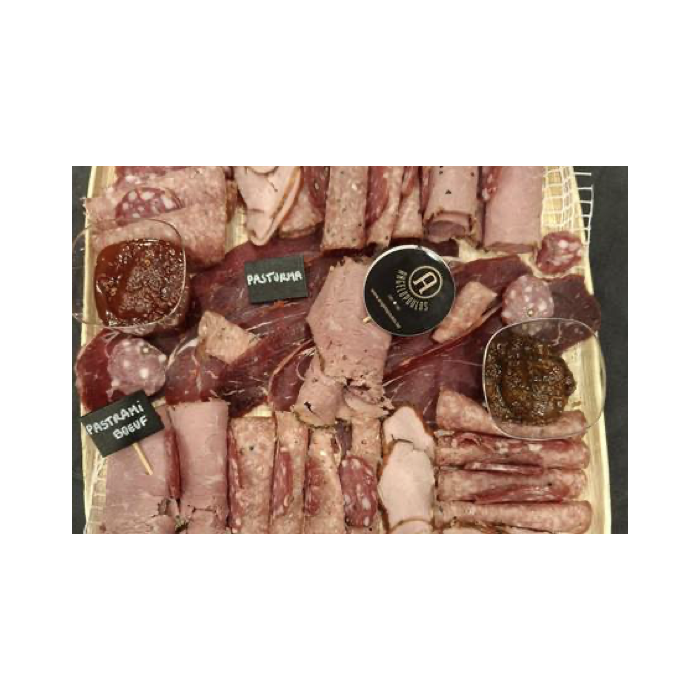 Selection of cold meats (per person)