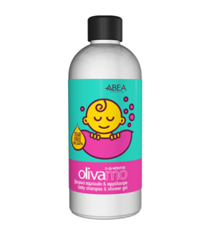 Baby shampoo and body soap...