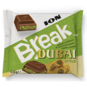 Melkchocolade met pistachenoten DUBAÏ Style "break" - Ion - 100 gr