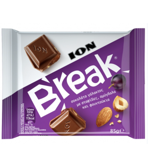 Melkchocolade met rozijnen,...