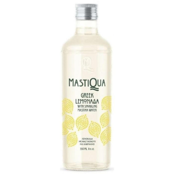 Bruisend water met masticha met citroensmaak - Mastiqua - 330 ml