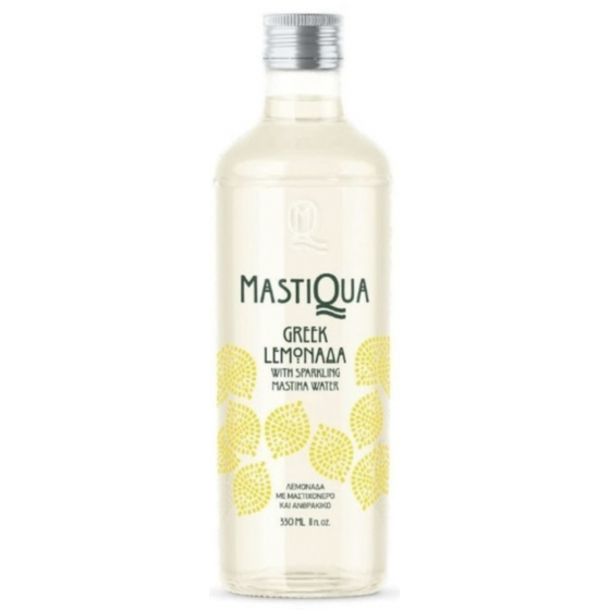 Bruisend water met masticha met citroensmaak - Mastiqua - 330 ml