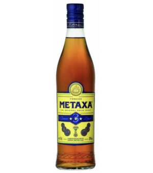 Metaxa 3 star 33°- 0,70 L