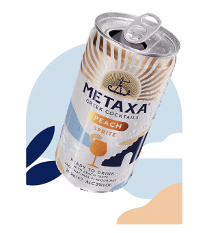Metaxa Greek cocktail...