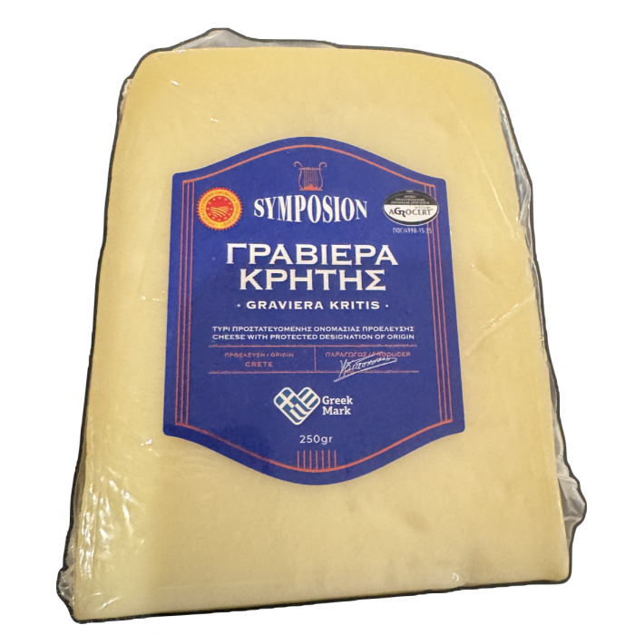 Graviera cheese from Crete - Symposion - 250 gr