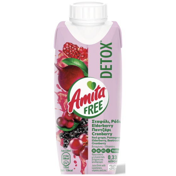 DETOXsap - Amita Free - 330 ML