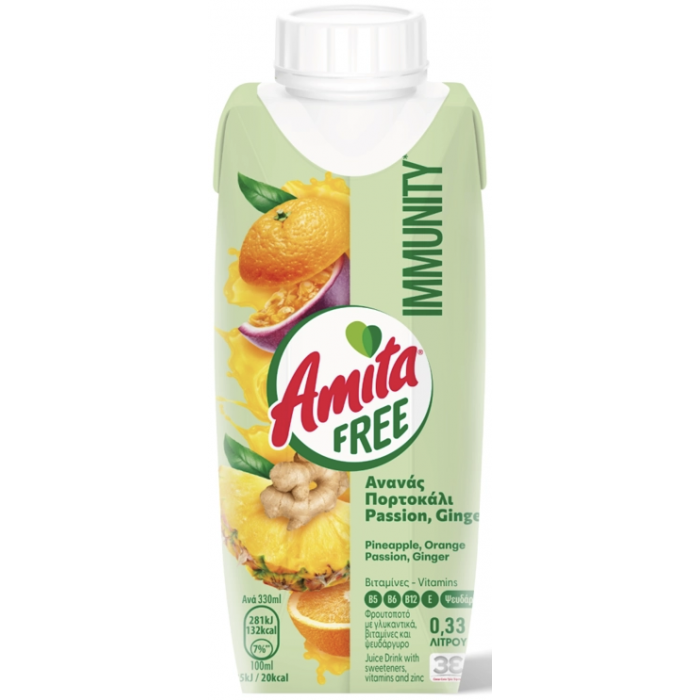 Jus IMMUNITY  - Amita Free - 330 ML