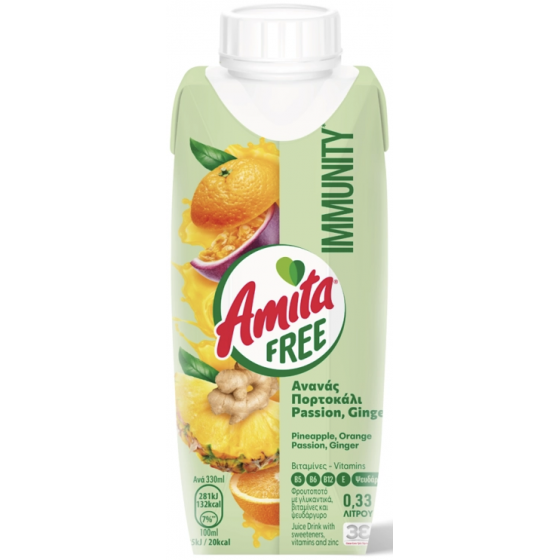 IMMUNITY sap - Amita Free - 330 ML