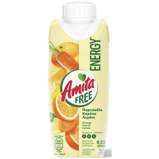 ENERGY juice - Amita Free - 330 ML
