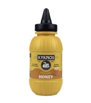 Greek honey mustard Kyknos...
