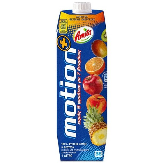 Jus multifruits - Amita Motion - 1 L