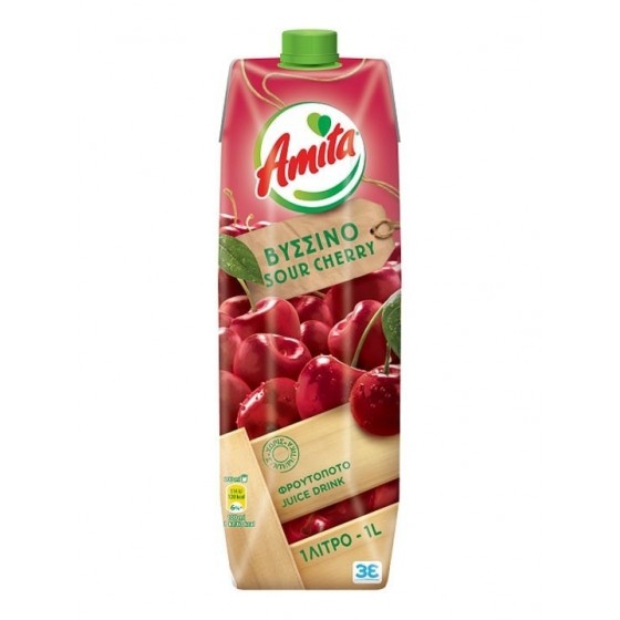 Northern cherry juice "vissino" - Amita  - 1 L