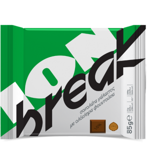 Melkchocolade met "breek"...