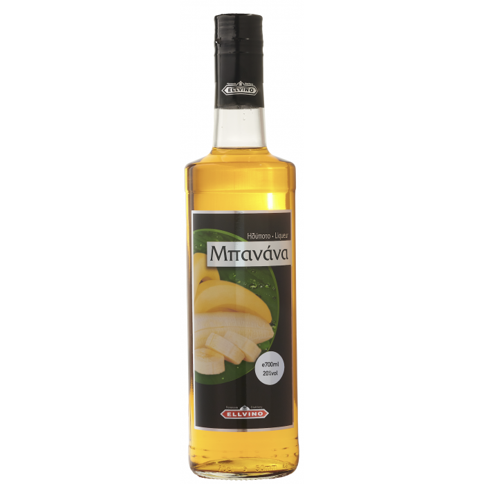 Bananenlikeur 20° - Ellvino - 0,70 L