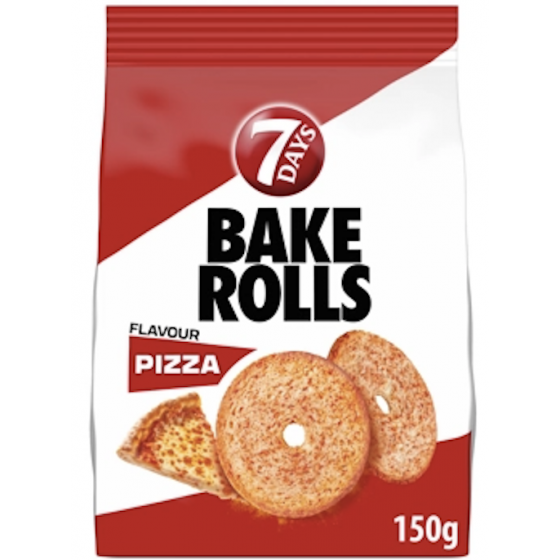 Crackers bake rolls pizza - 7Day's - 150 gr