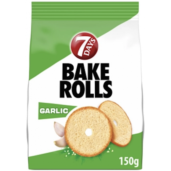 Garlic bake rolls - 7Days - 150 gr