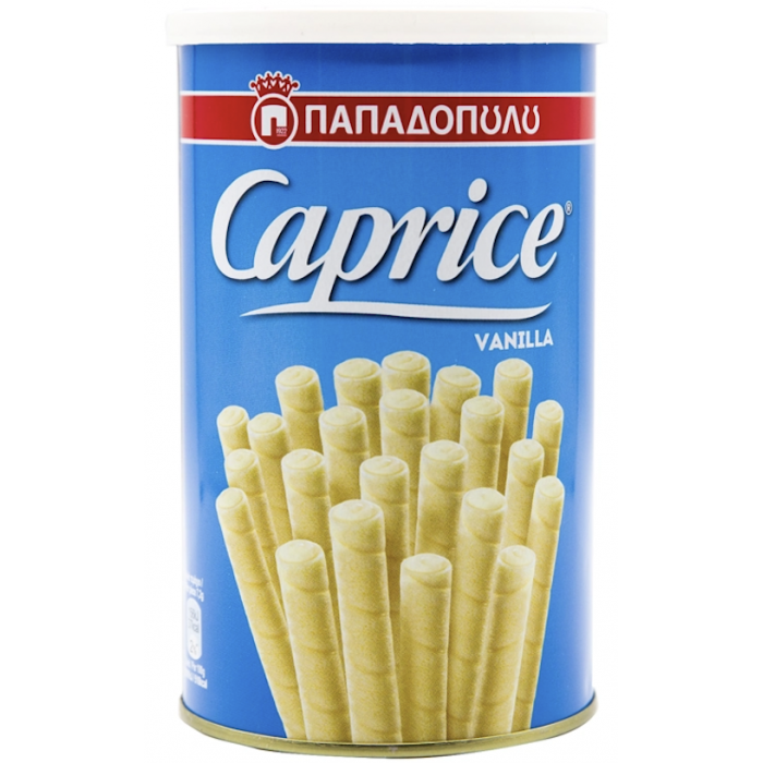 Witte Chocolade vanillia wafers cigarillos - Papadopoulou - 250 gr