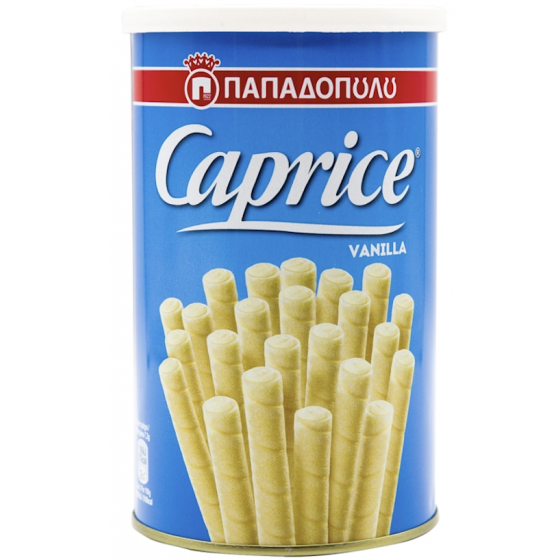 Witte Chocolade vanillia wafers cigarillos - Papadopoulou - 250 gr