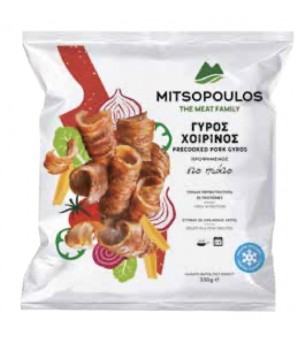 Frozen pre-cooked pork...