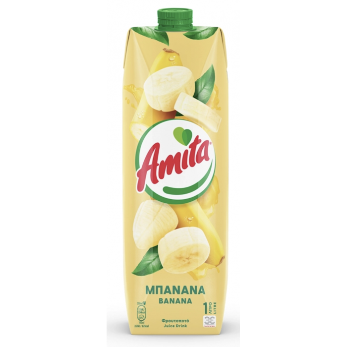 Bananensap - Amita Motion - 1 L