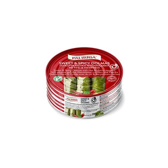 Zoet en kruidig ​​gevulde wijnbladeren - Paliria - 280 gr