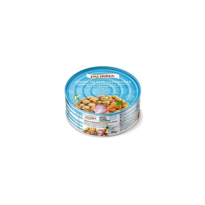 Chickpeas and carrots with lemon - Paliria - 280 gr