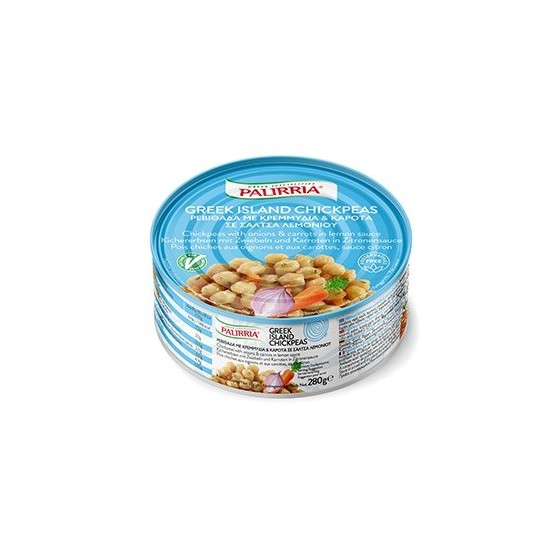 Chickpeas and carrots with lemon - Paliria - 280 gr