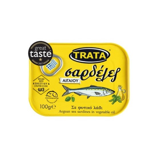 Sardines in olie - Trata - 100 gr