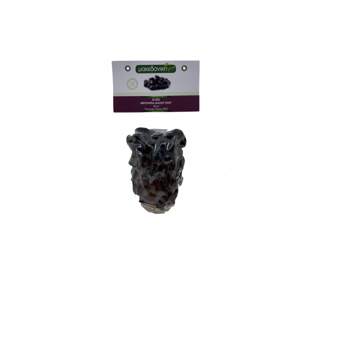 Olives noires throuba de Thassos - Makedoniki - 250 gr