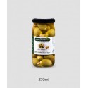 Green olives stuffed with almonds - Makedoniki Gi - 360 gr