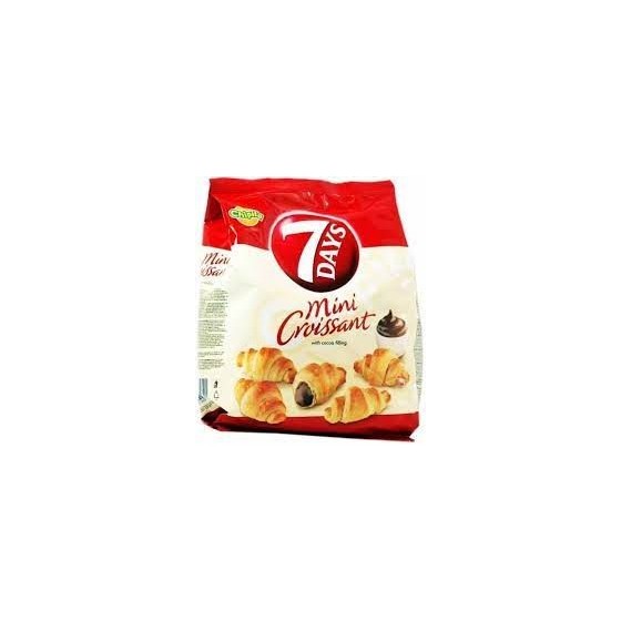 Cacao Gevulde mini Croissants - 7Dagen - 100 gr