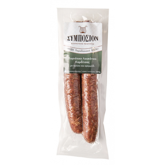 Saucisses au poireau et aux oignons de Karditsa - Symposion - 360 gr